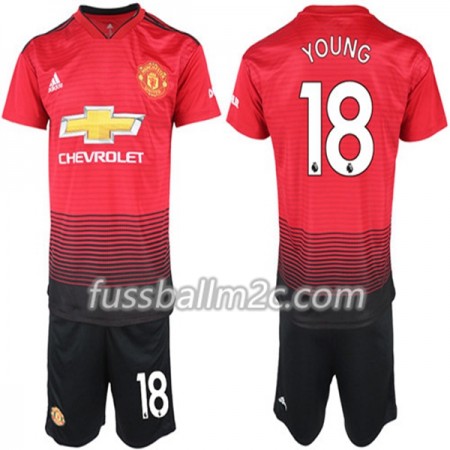 Fußballtrikots Manchester United Ashley Young 18 Kinder Heim Trikotsatz 2018-2019 Fußballtrikots Manchester United Ashley Young 18 Kinder Heim Trikotsatz 2018-2019